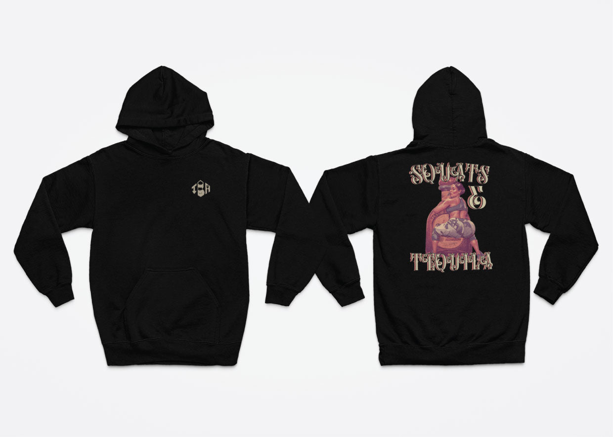 'Squats & Tequila' Hoodie