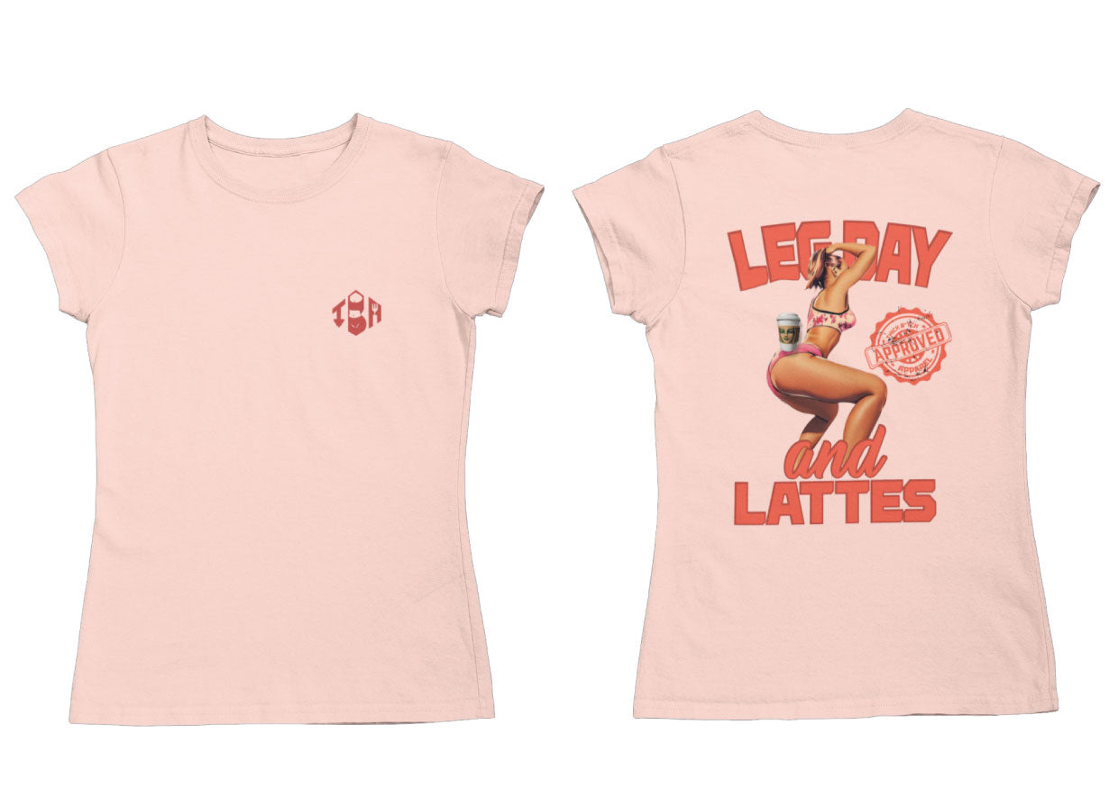 'Leg Day & Lattes' T-Shirt